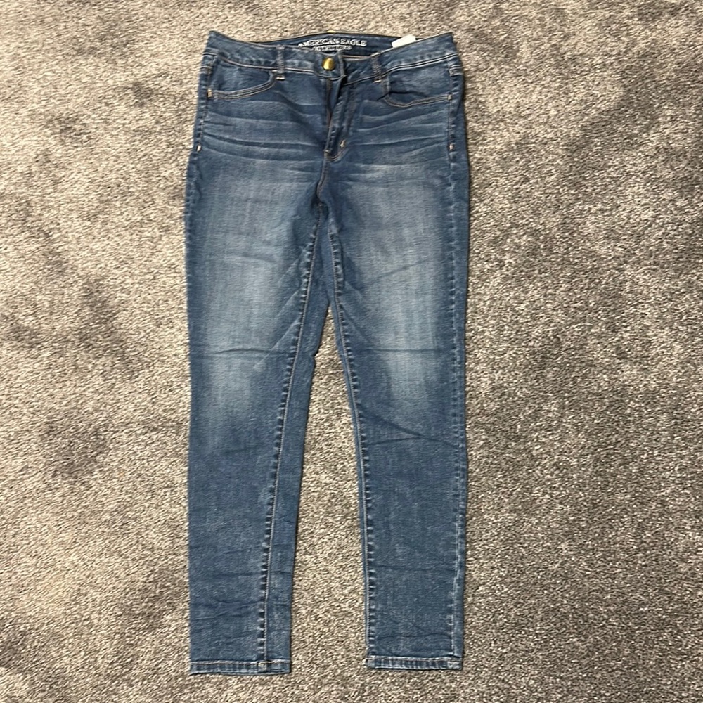 American Eagle Outfitters Blue Skinny Jeans